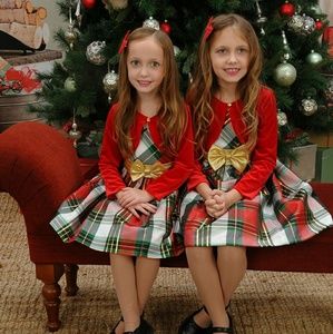 Bonnie Jean Christmas dress